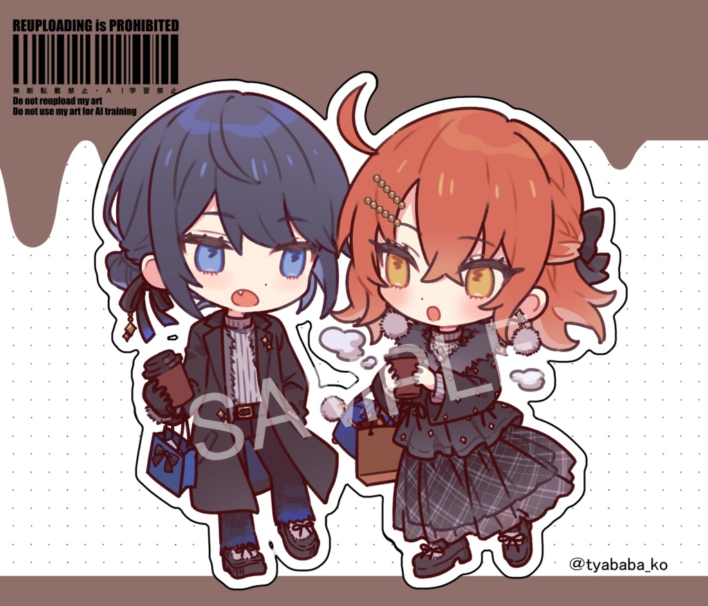 バレンタインオベぐだアクリルスタンド