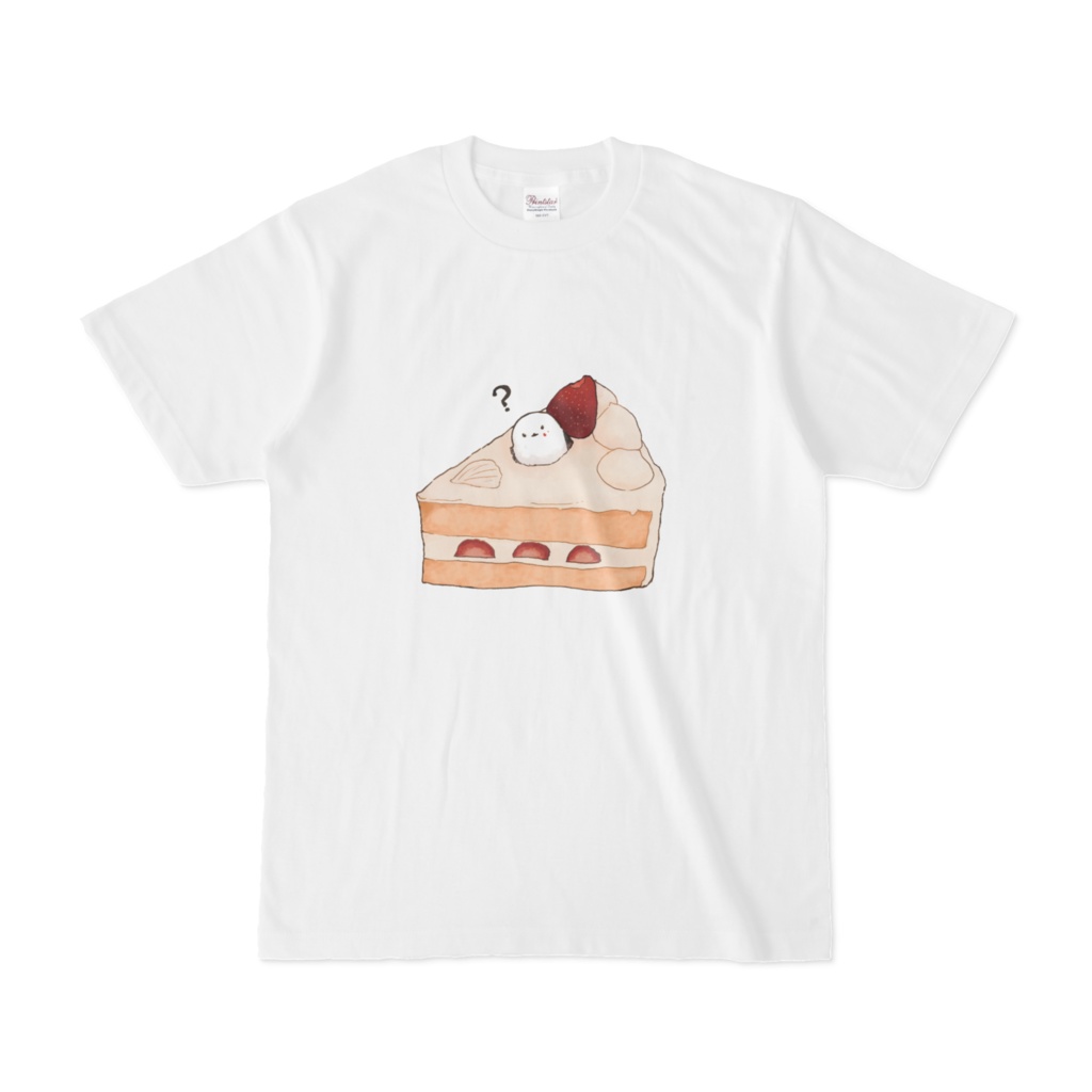 こんなところにシマエナガ　Tシャツ