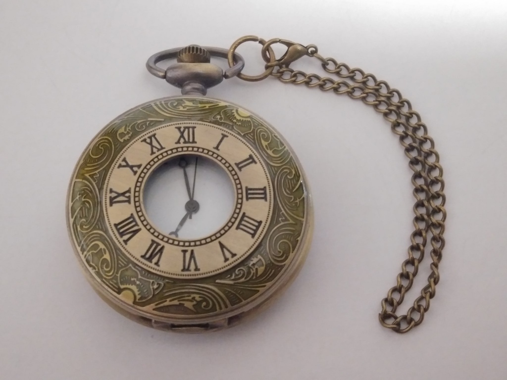 懐中時計バッグチャーム