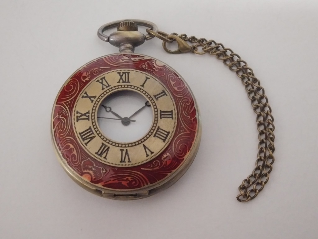 懐中時計バッグチャーム