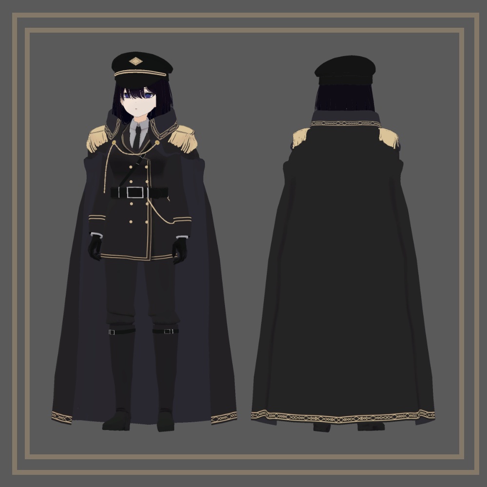 【オリジナル3Dモデル】-澪-Mio-