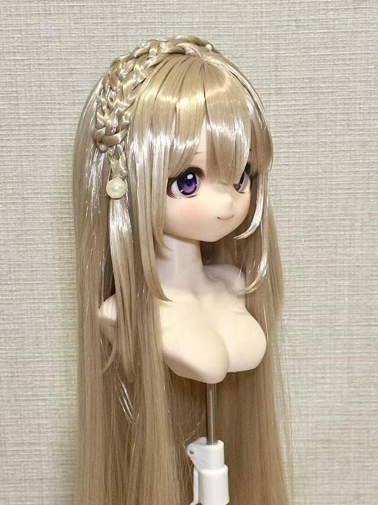 DDH対応ドール ウィッグ 1/4 1/3 8-9インチ BJD DD MDD SD MSD