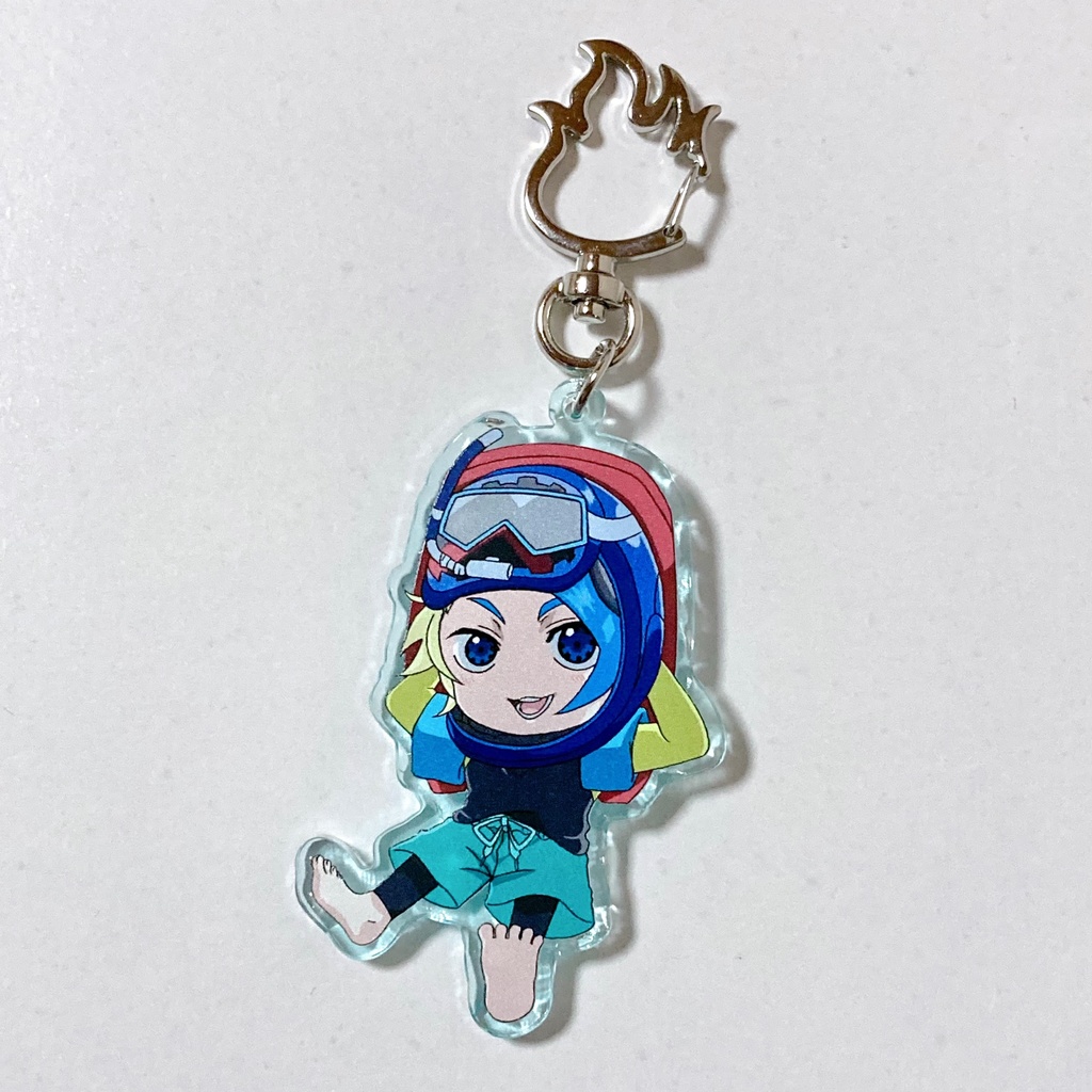 水面アクリルキーホルダー