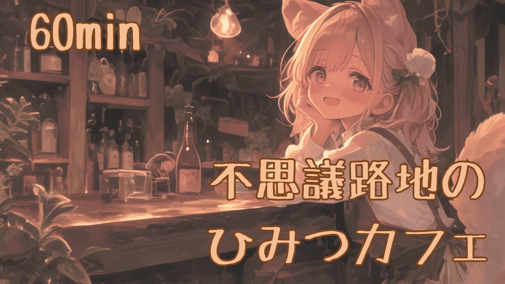 【フリーBGM】不思議路地のひみつカフェ【作業用/配信用/勉強用/明るい/落ち着く】