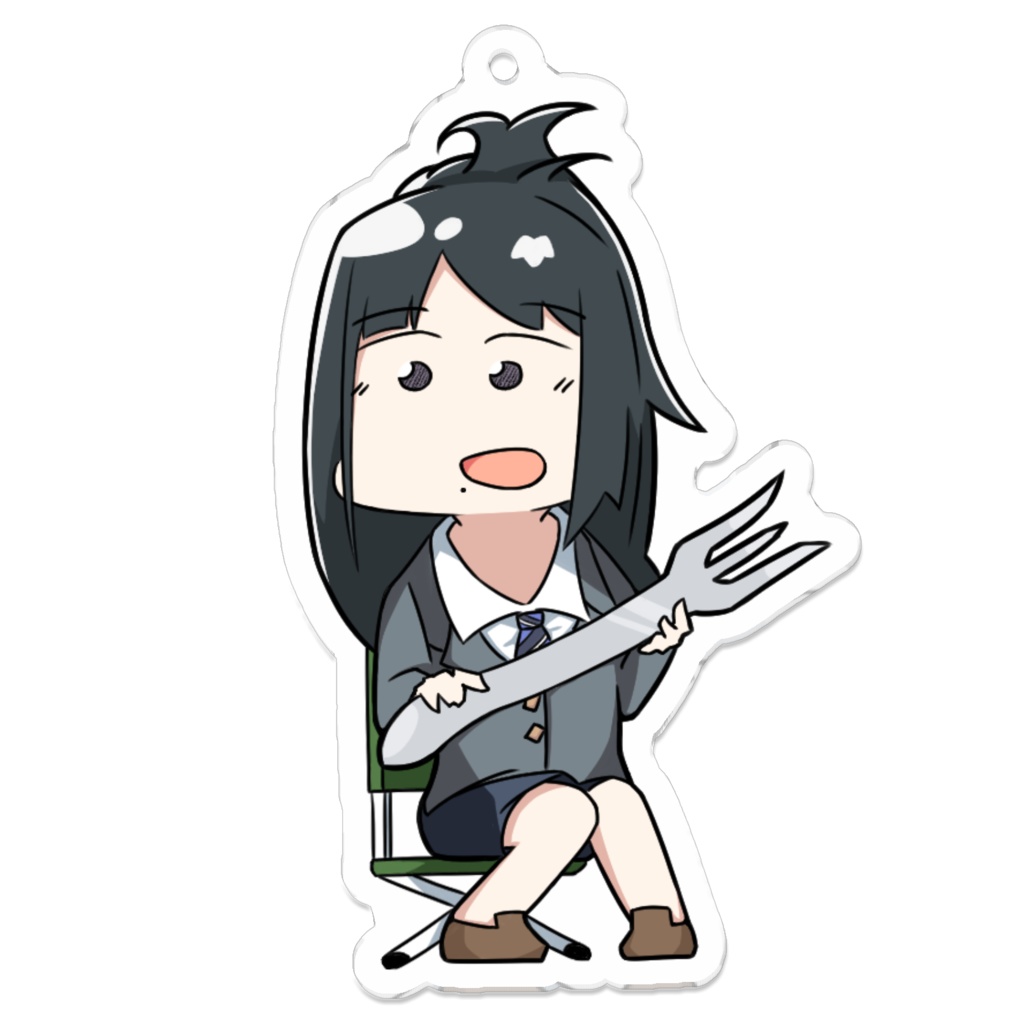 灯織とご飯アクキー