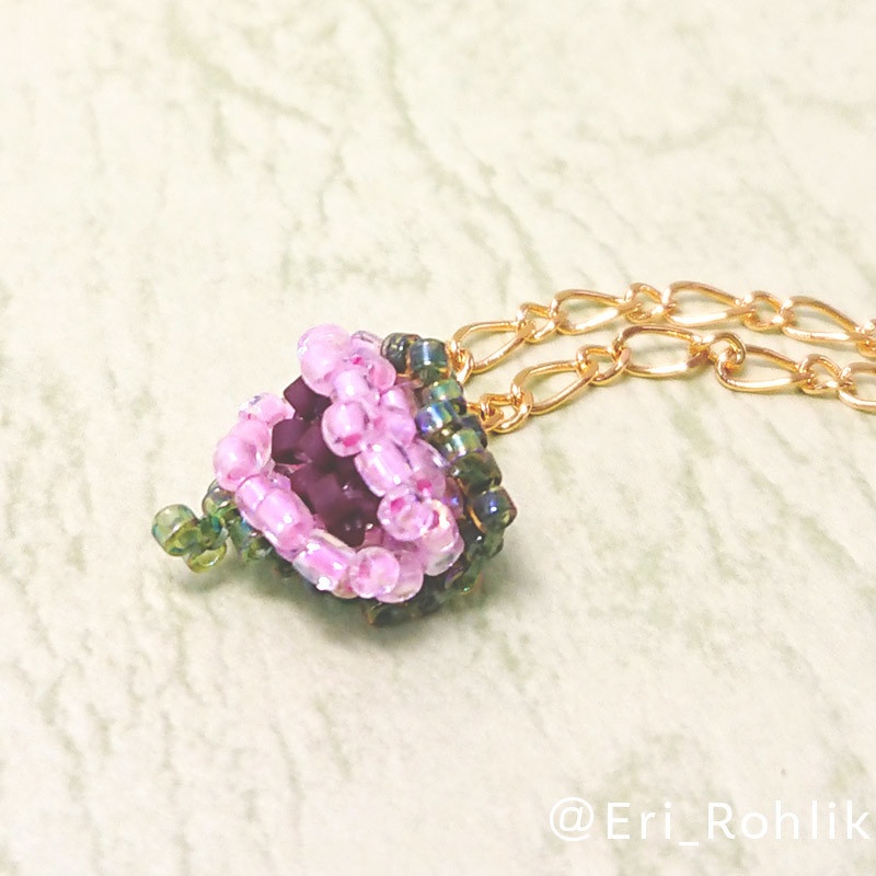 桜餅ネックレス