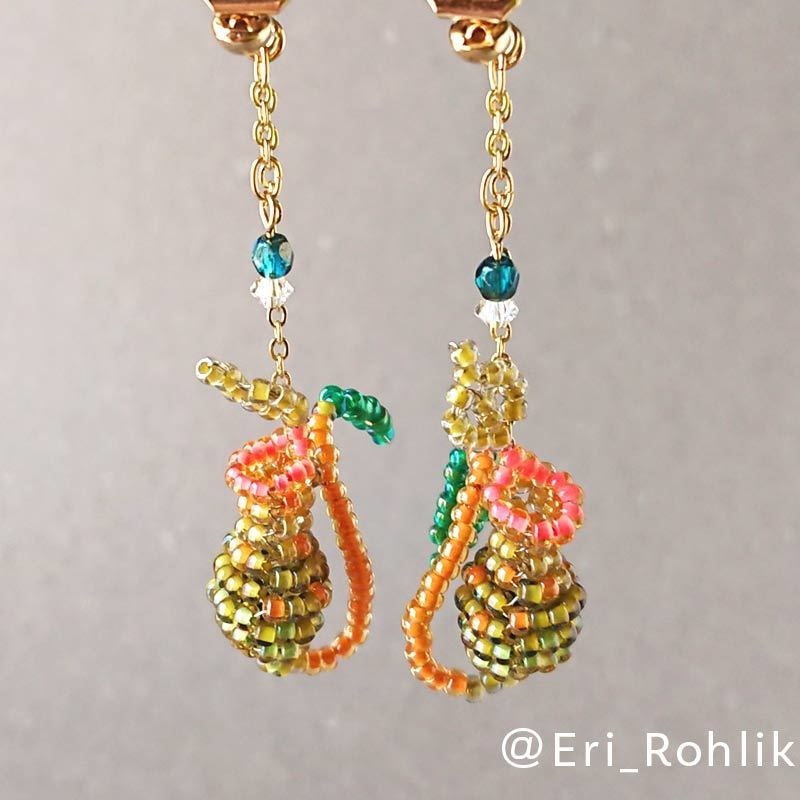 ウツボカズライヤリング