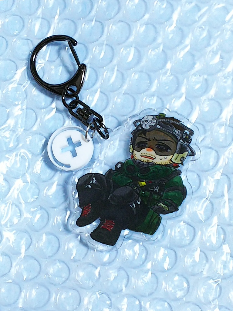 レインボーシックスシージのアクリルキーホルダー