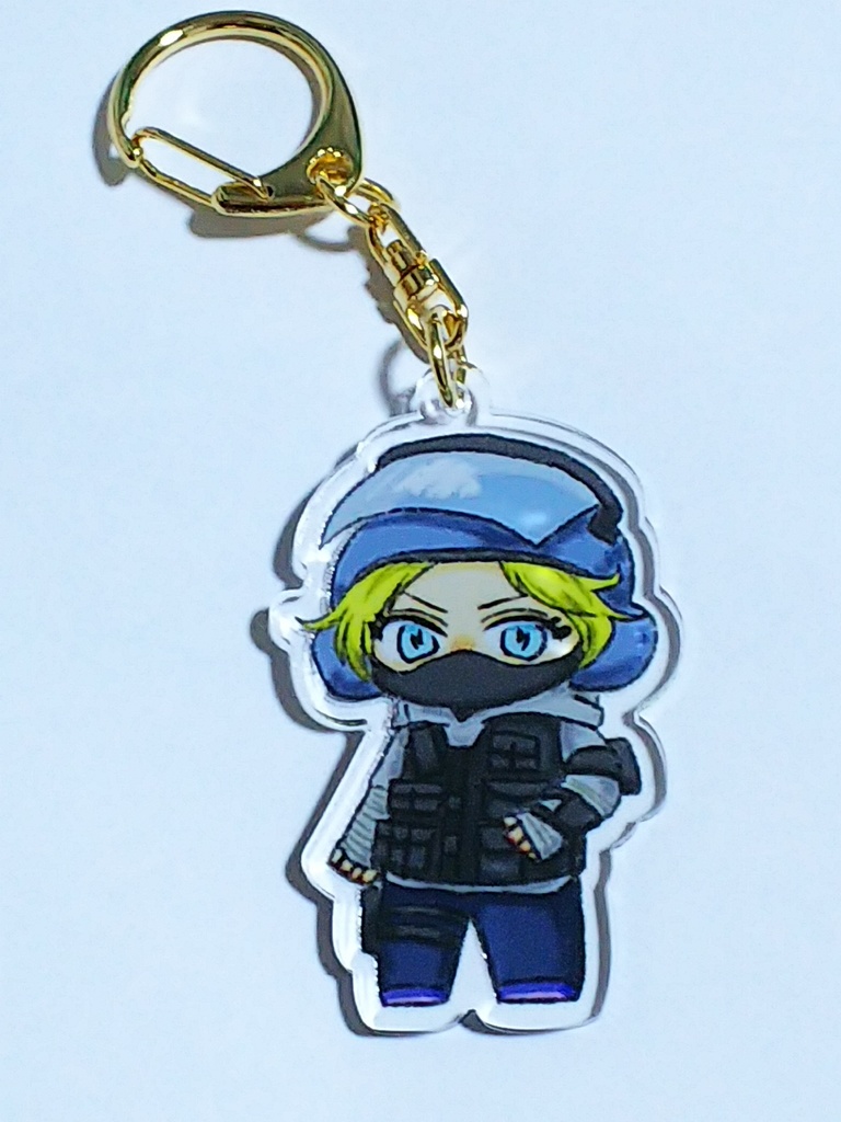 レインボーシックスシージのアクリルキーホルダー