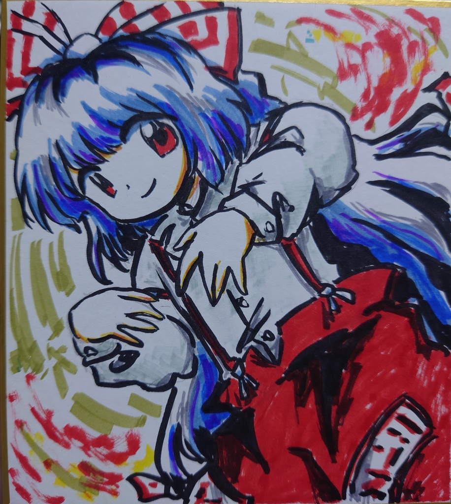 東方、秘封 色紙