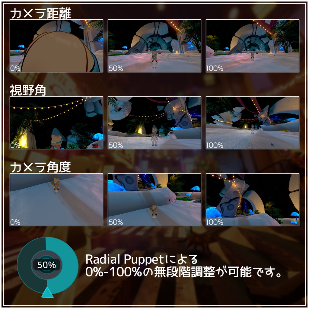 【無料】- TPP Camera - ポストプロセスを維持できる3人称視点ギミック