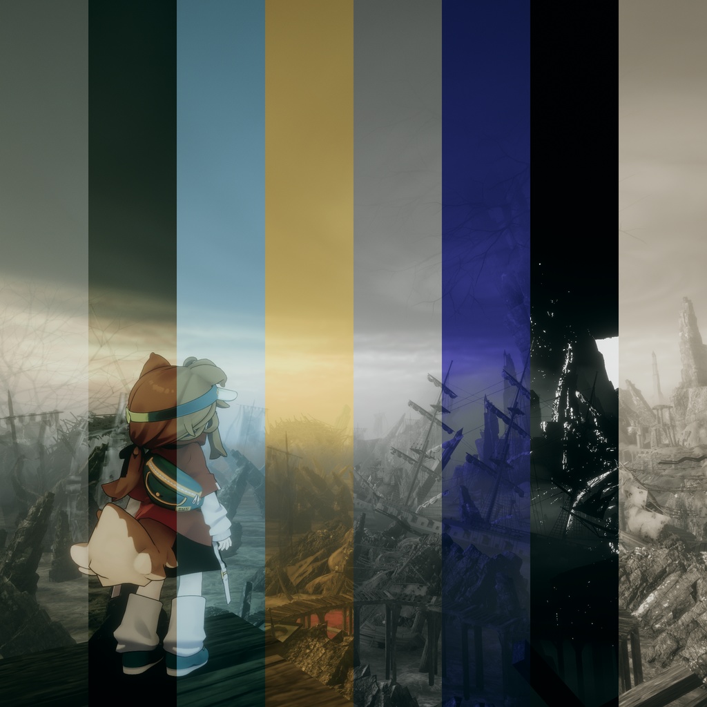 DecoVision v1.3 - 視界&カメラフィルターギミック(PC/VR両対応)