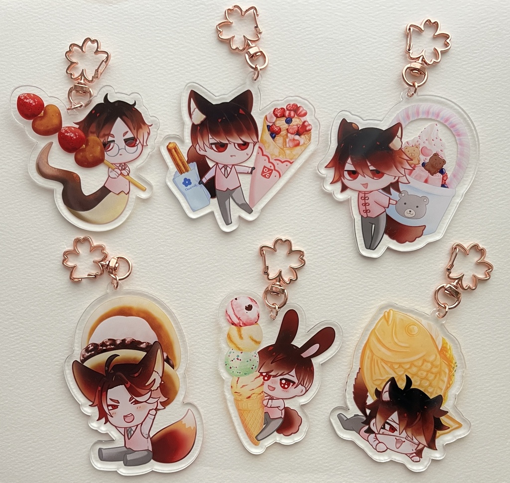 食べ歩きスイーツアクキー