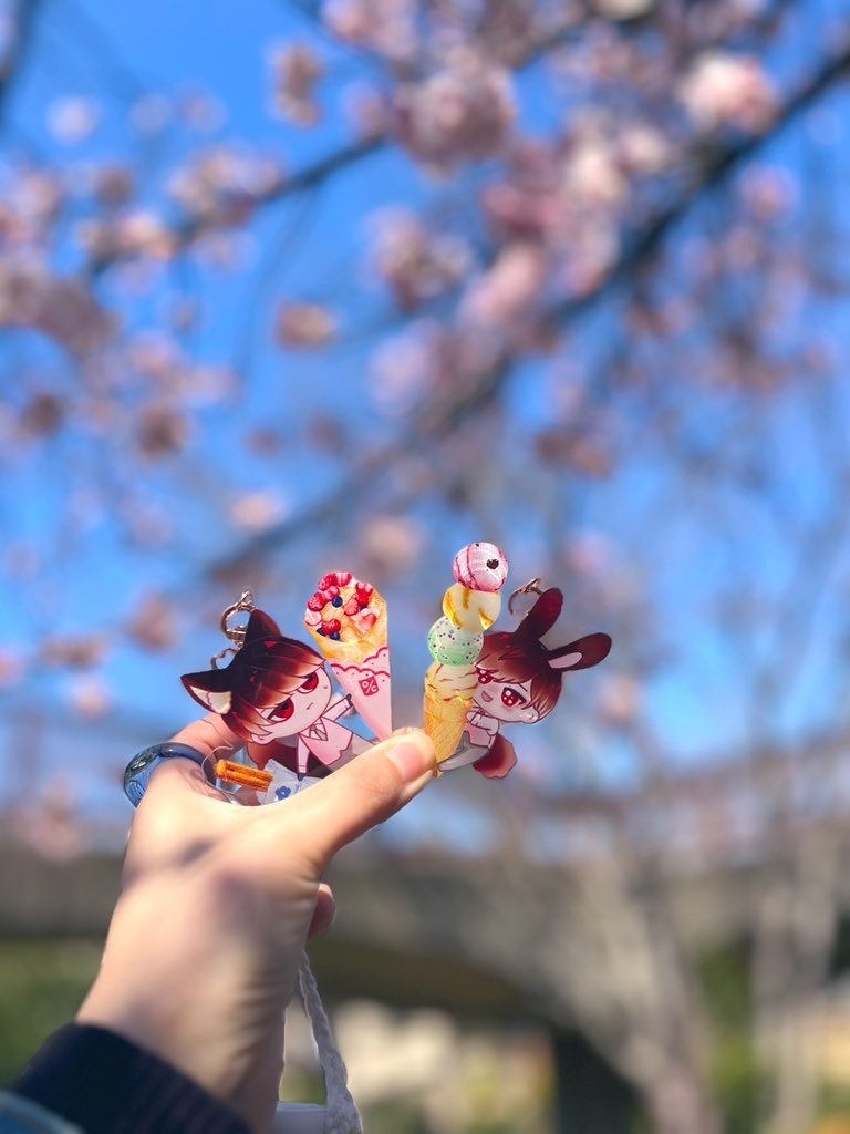 食べ歩きスイーツアクキー