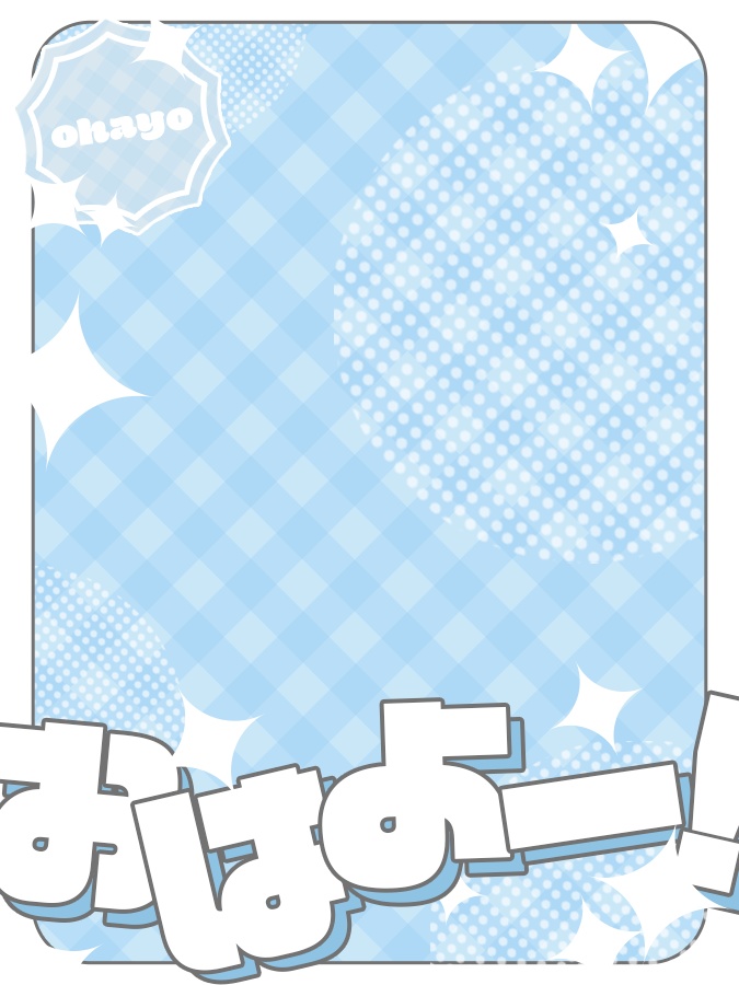 おはようVtuber,Vライバー素材(全8色)