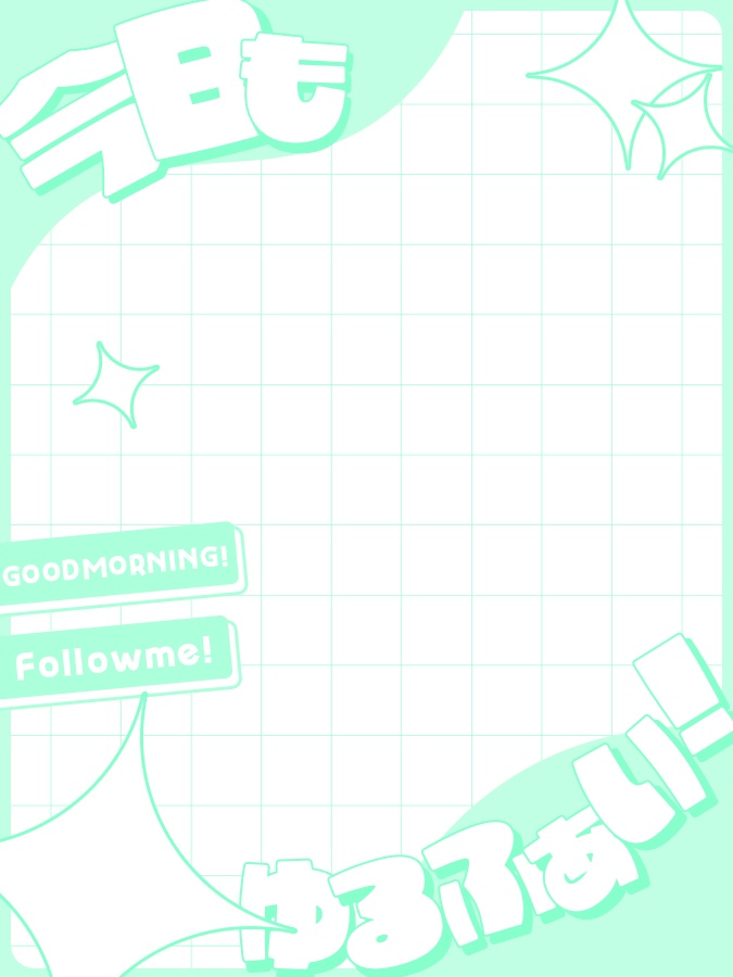 おはようVtuber,Vライバー素材(全10色)