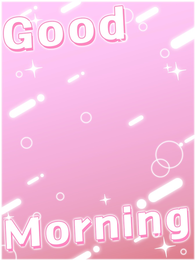 おはようVtuber,Vライバー素材(全10色)