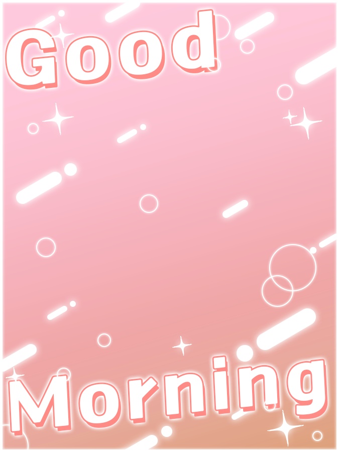 おはようVtuber,Vライバー素材(全10色)