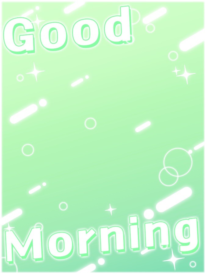 おはようVtuber,Vライバー素材(全10色)