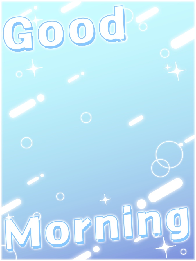 おはようVtuber,Vライバー素材(全10色)