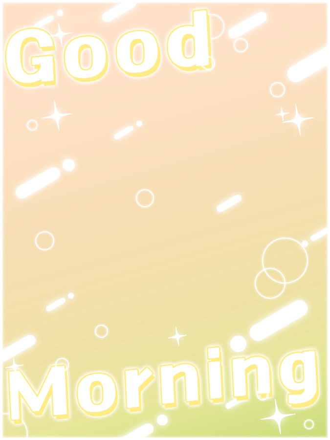 おはようVtuber,Vライバー素材(全10色)