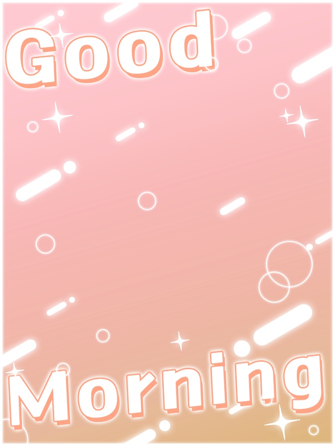 おはようVtuber,Vライバー素材(全10色)