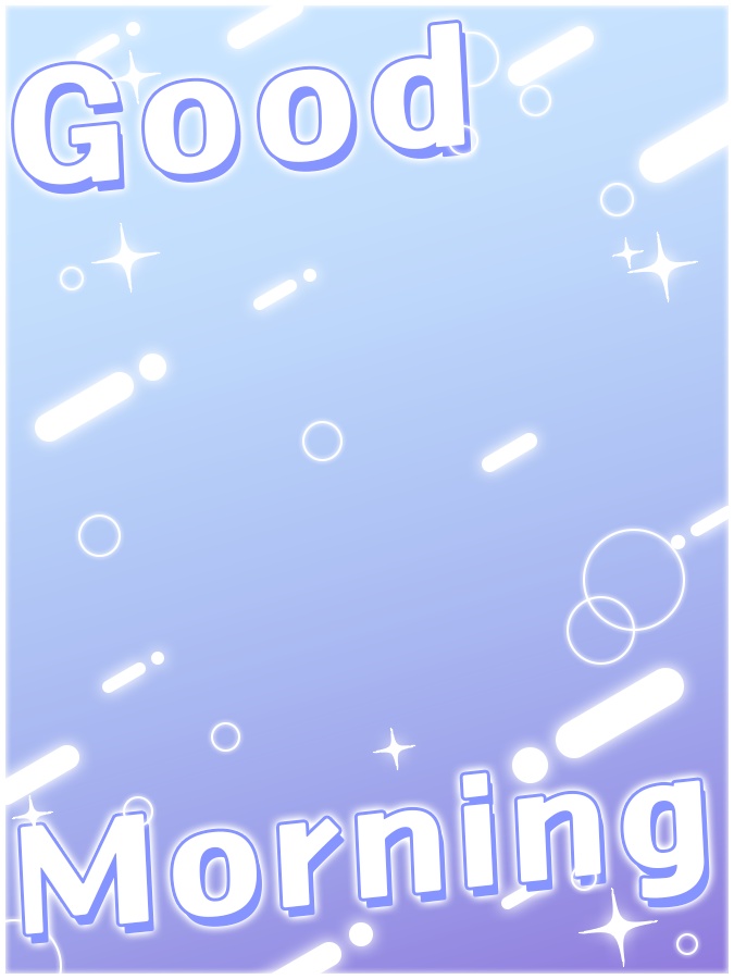 おはようVtuber,Vライバー素材(全10色)