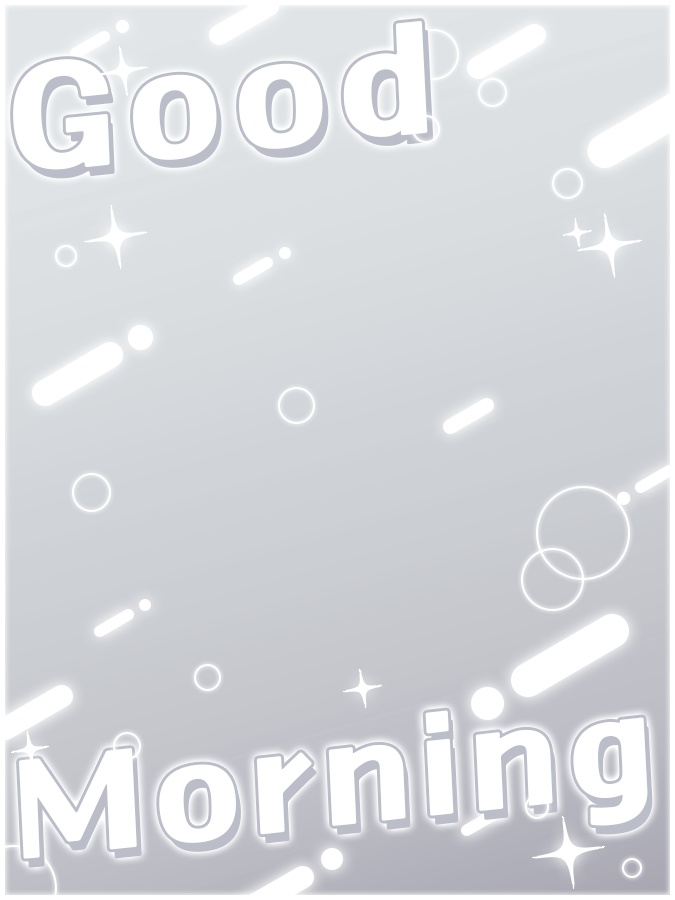 おはようVtuber,Vライバー素材(全10色)