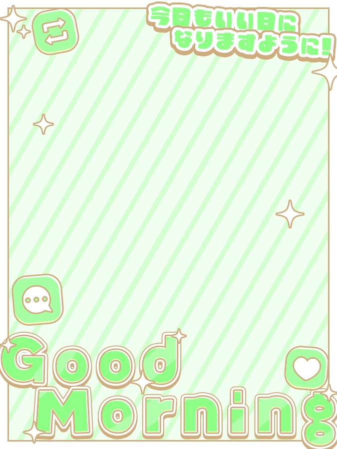 おはようVtuber,Vライバー素材(全10色)