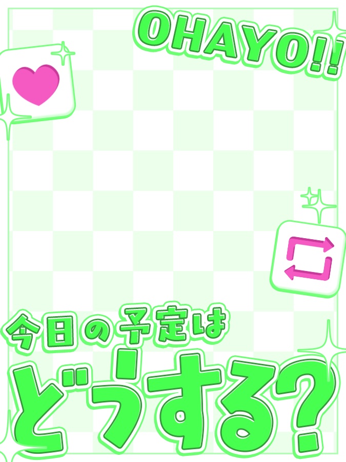 おはようVtuber,Vライバー素材(全10色)