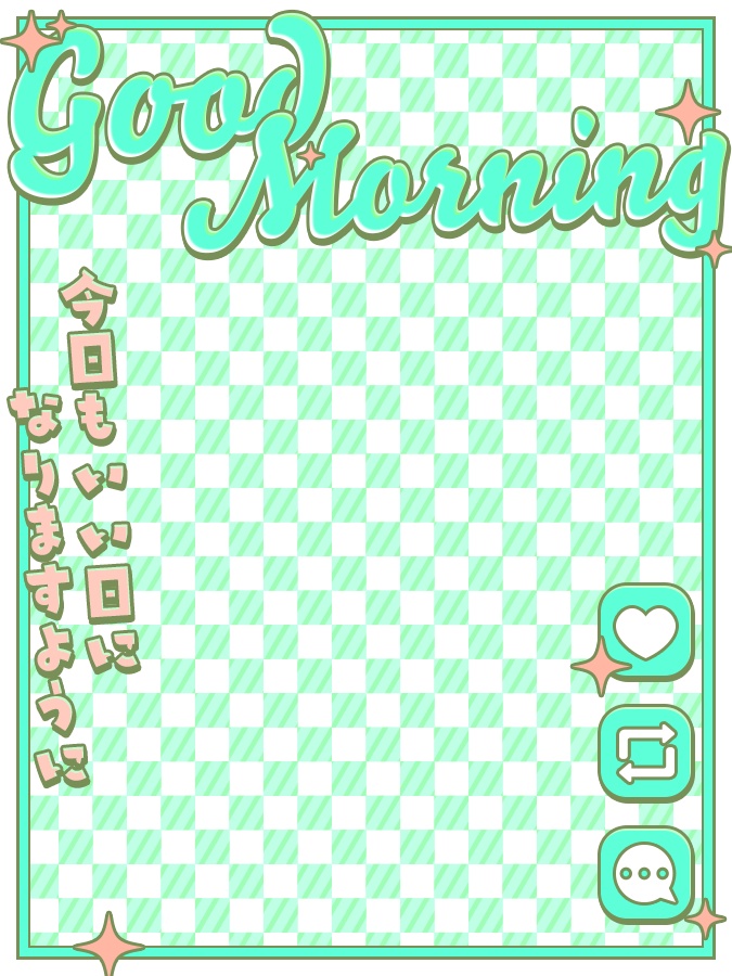 おはようVtuber,Vライバー素材(全10色)