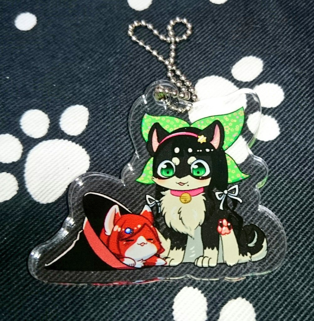 ケモロンパ てんひみアクキー