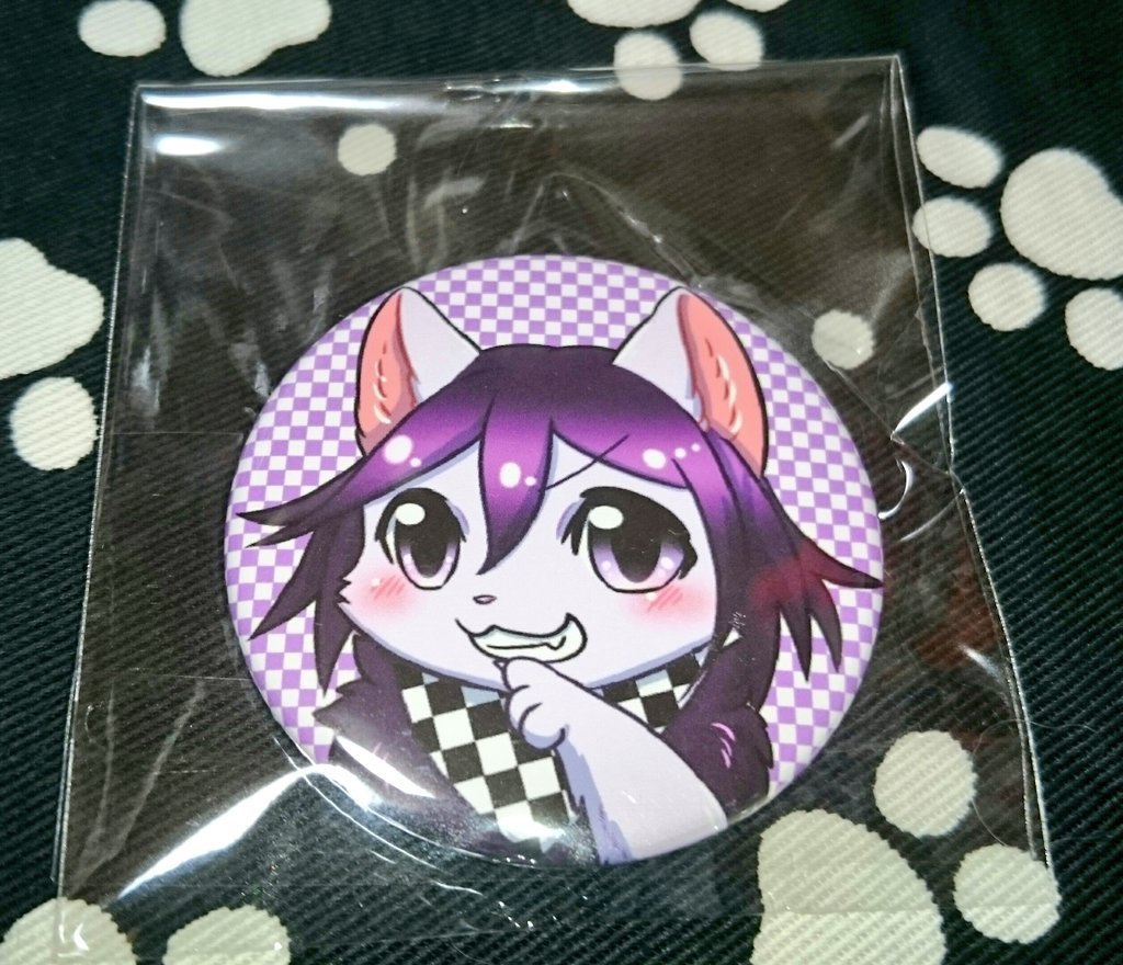 ケモロンパ 王馬 缶バッジ