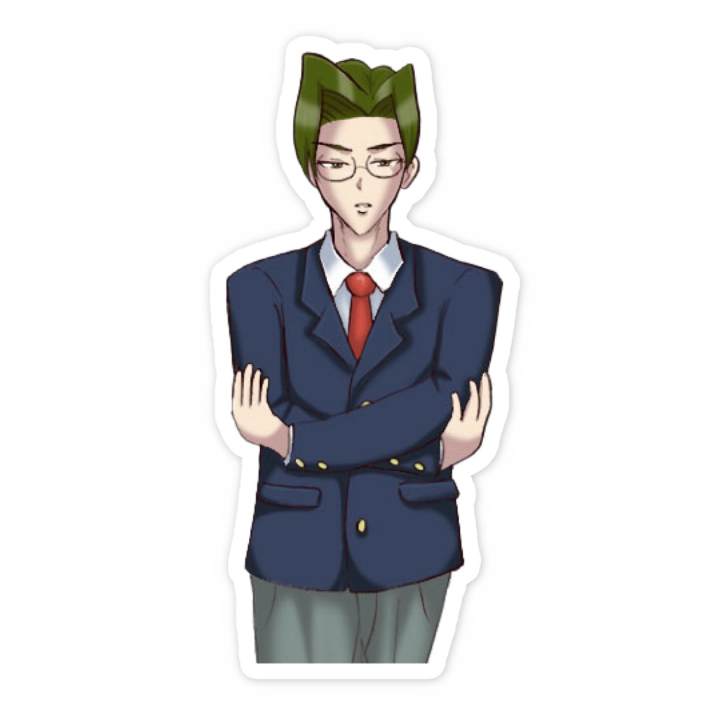 スマホステッカー鏡蓮児