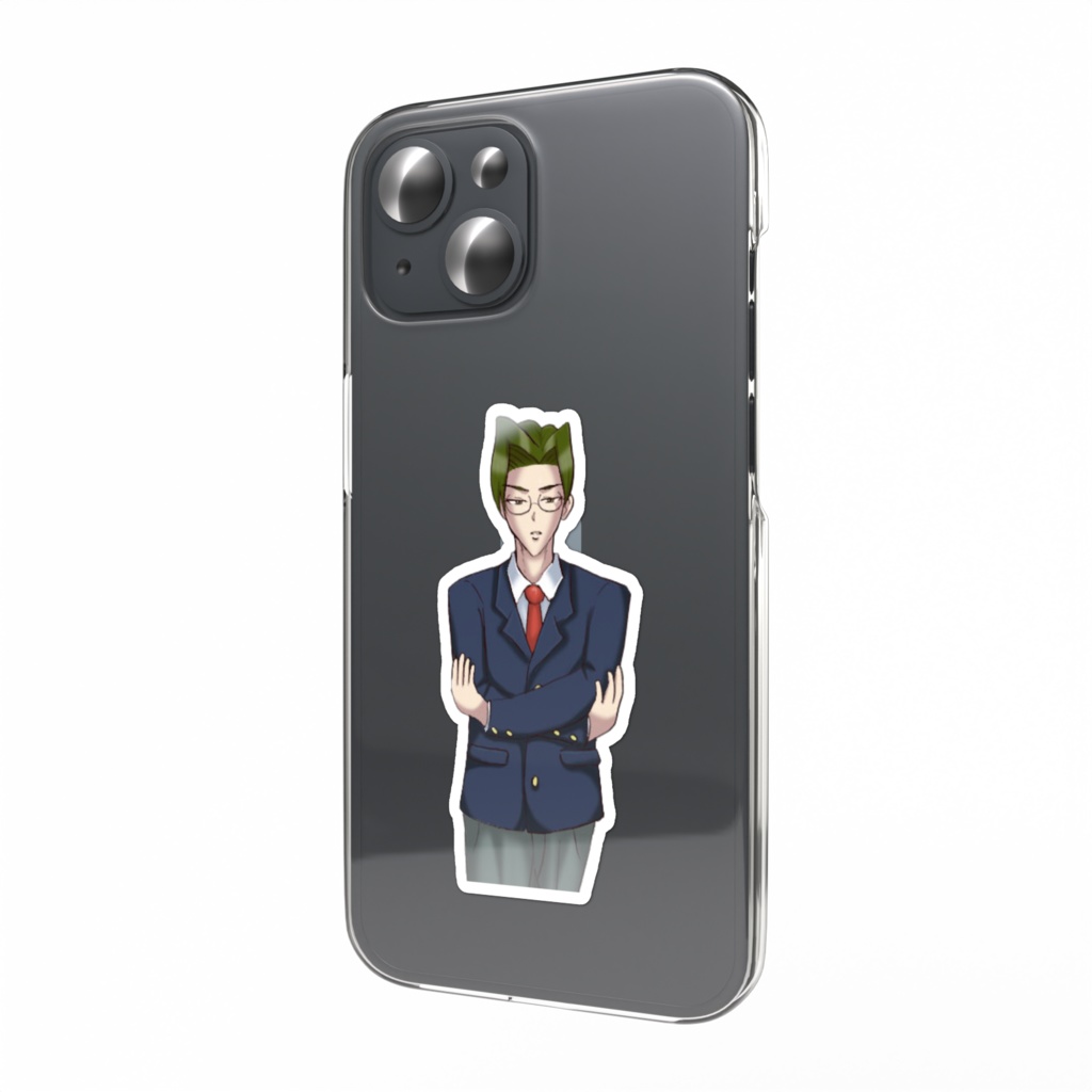 スマホステッカー鏡蓮児