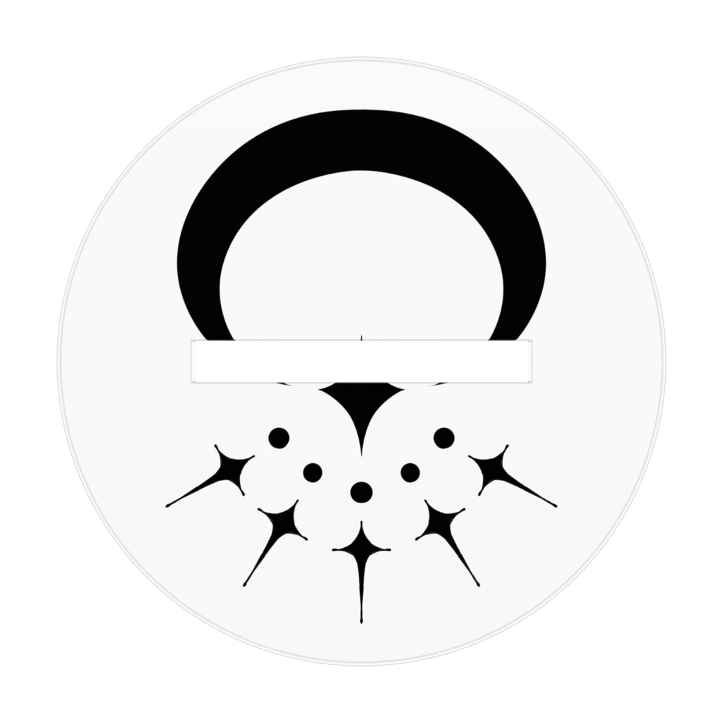 空藍海月のアクリルスタンド(ノーマル)