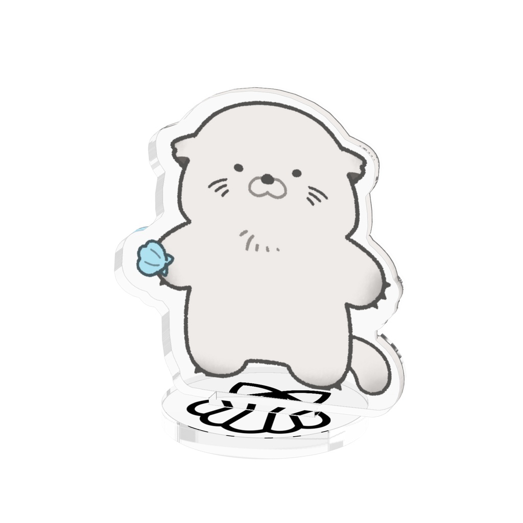らっこくんのアクリルスタンド