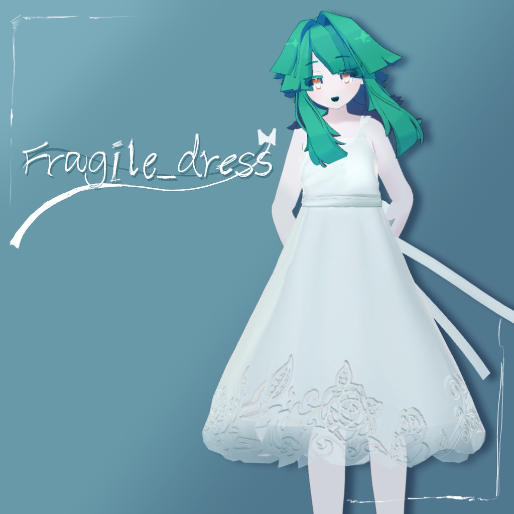 【三日限定無料】ChloaGardenさん向け　Fragile_dress 