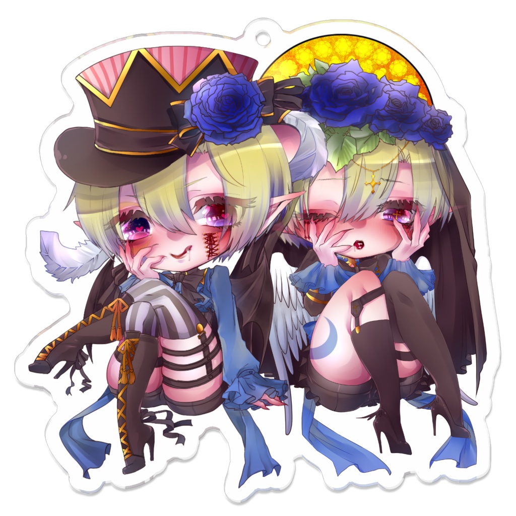 淫魔双子くんアクリルキーホルダー