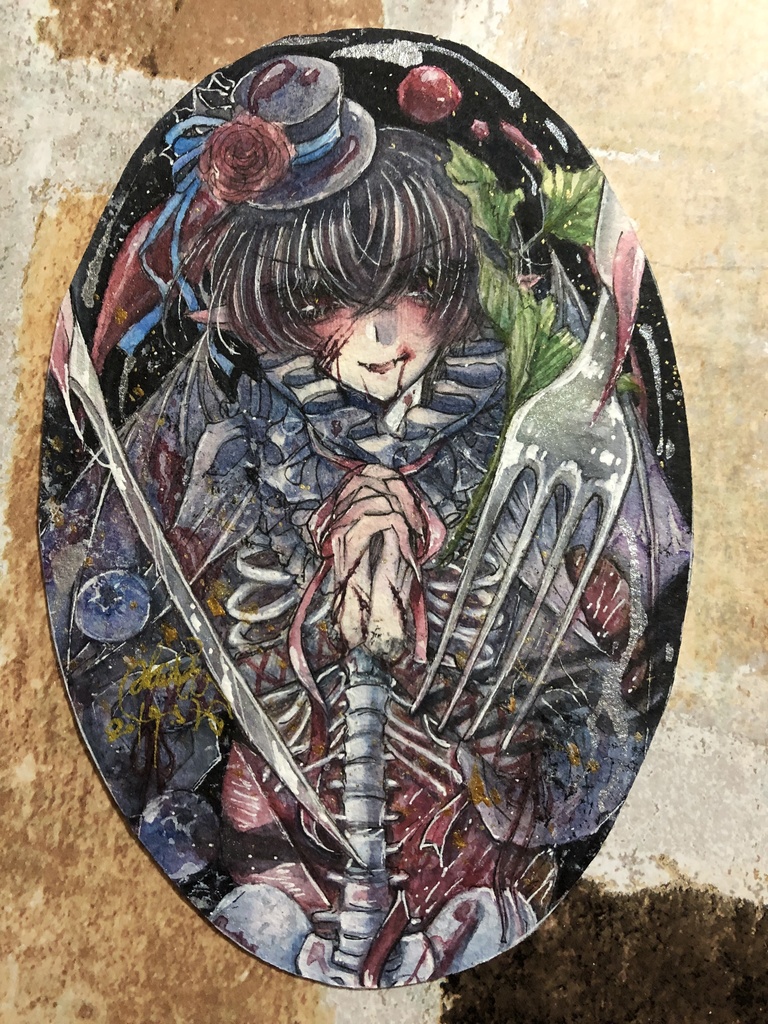 少し前のイラスト原画たち 少年シンドローム Booth