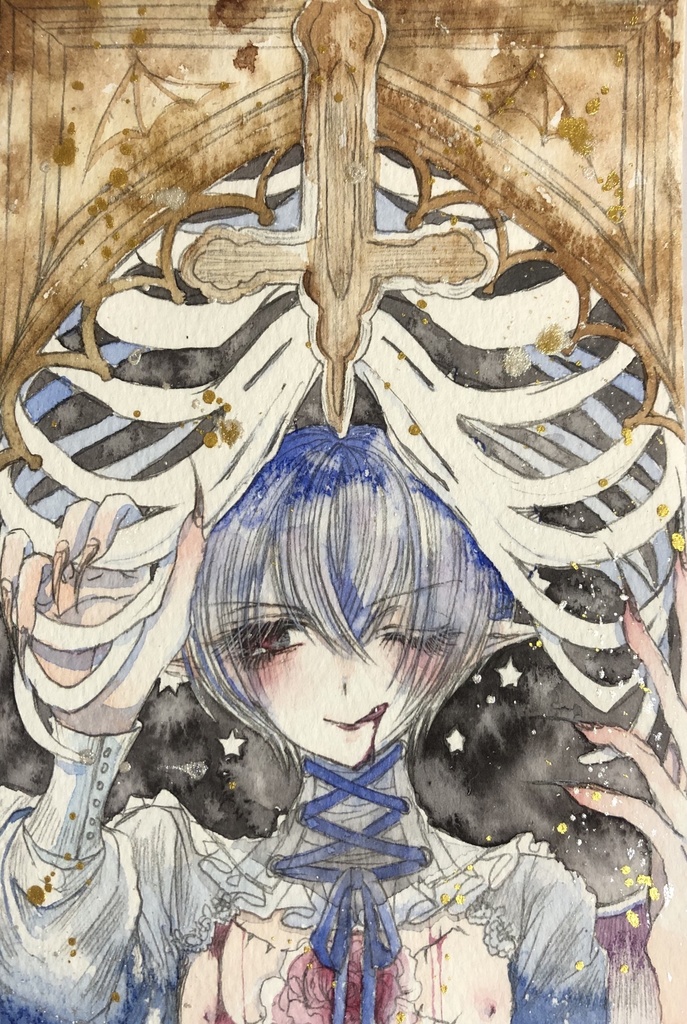 少年展ドローイング原画・ミニ原画