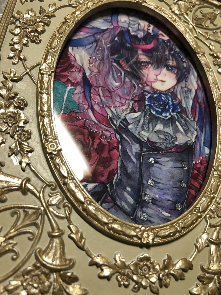 額装原画【咲き乱れ◆狂い咲き】