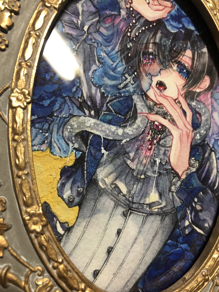 額装原画【咲き乱れ◆狂い咲き】