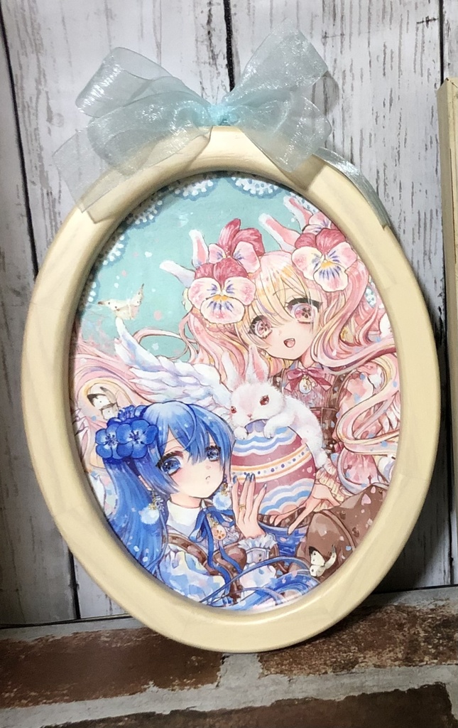 【ひとひらの】額装原画