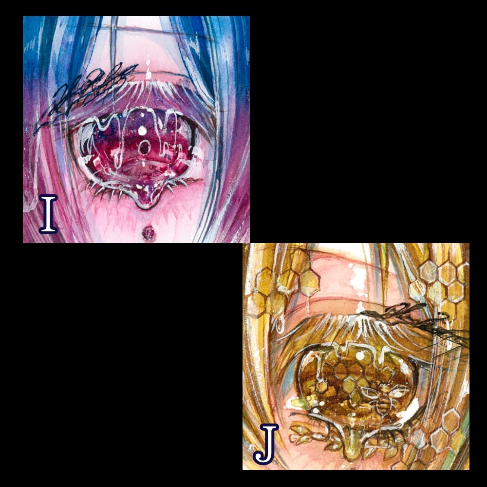 「標本」「瞳」テーマの原画- 11点