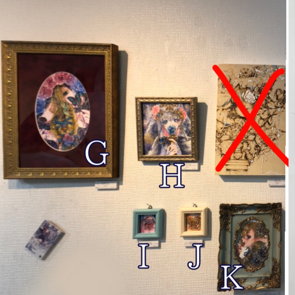 「標本」「瞳」テーマの原画- 11点