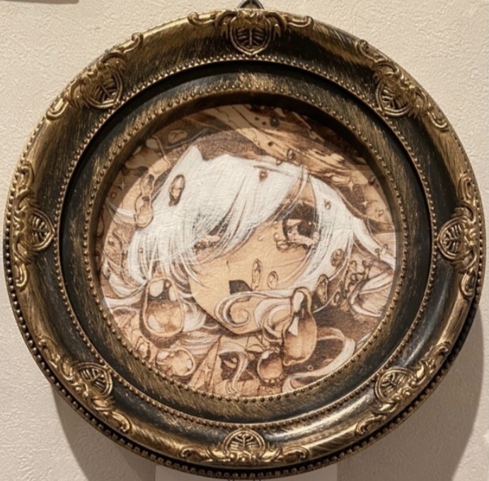 アルビノテーマ原画4点