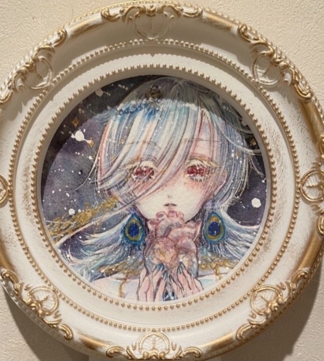 アルビノテーマ原画4点