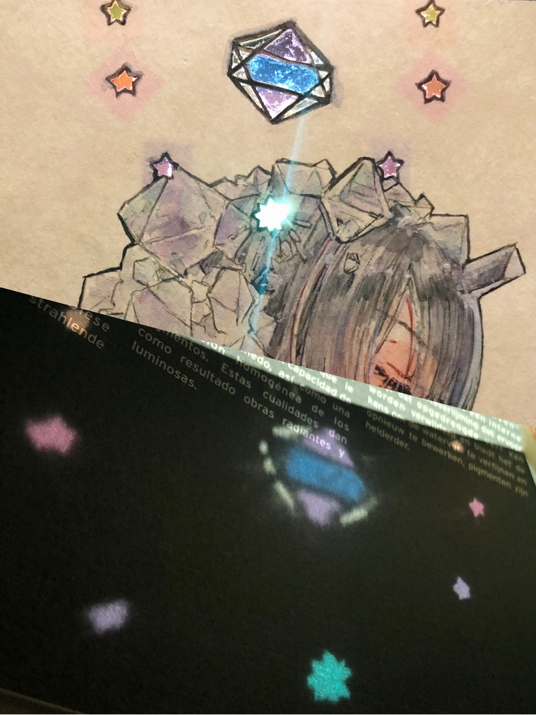 ステンドグラスdrawing【3種】