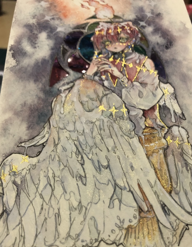 ステンドグラスdrawing【3種】